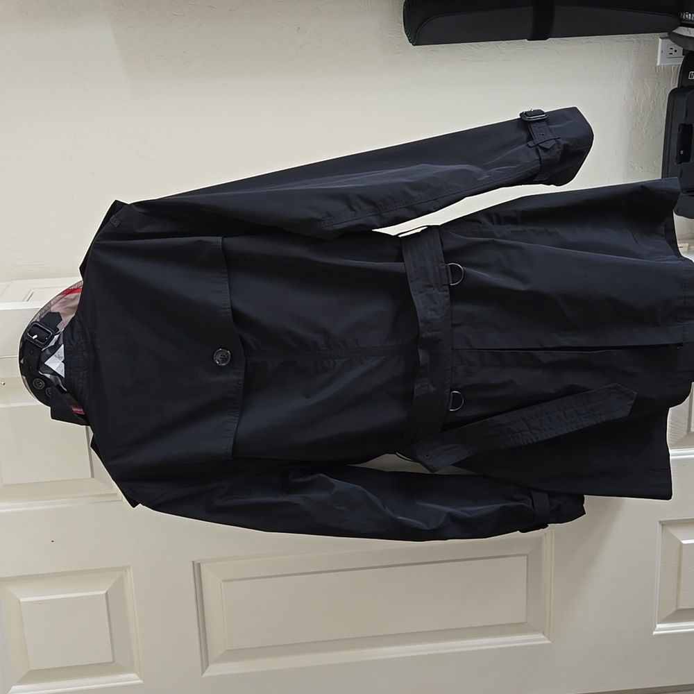 Burberry Brit "Britton" Trench coat M black - Picture 3 of 10